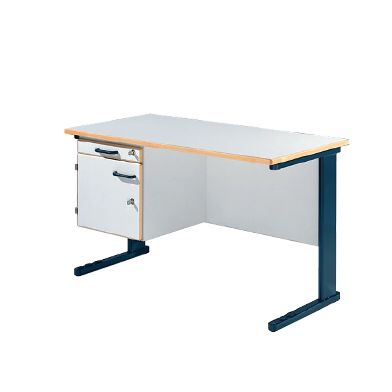 MDF Cheap School Teacher Computer Desk Table With 2 Drawers