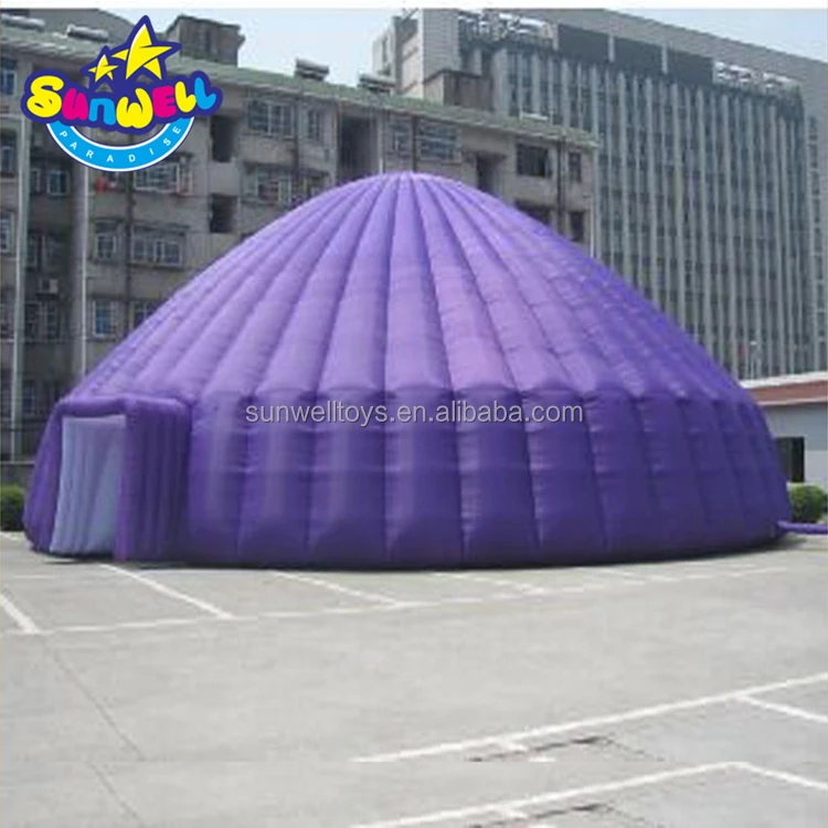 Attractive inflatable dome air tent inflatable igloo tent for events