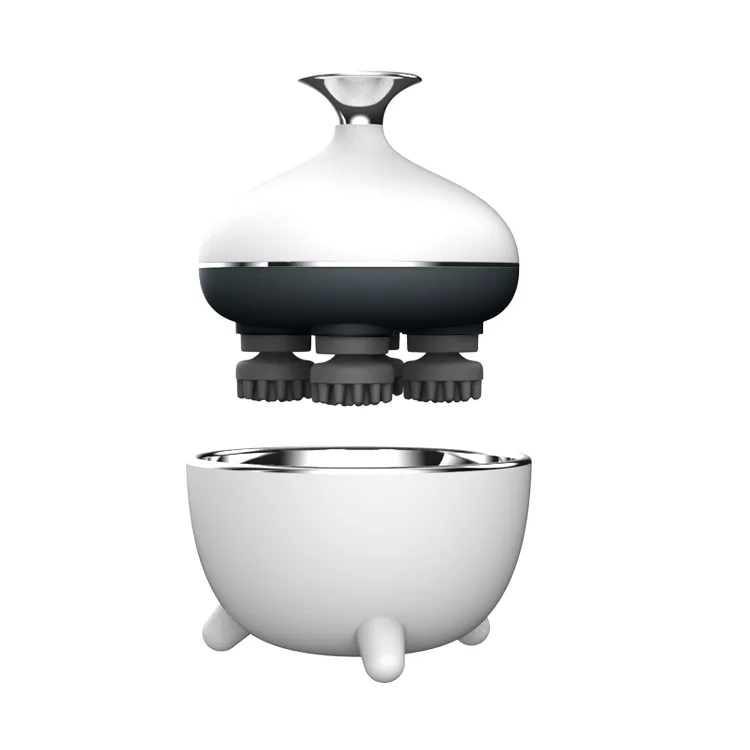 New Portable Smart Electric Head Scalp Leg Hand Body Massage Tools Rechargeable Handheld Waterproof Massage Device