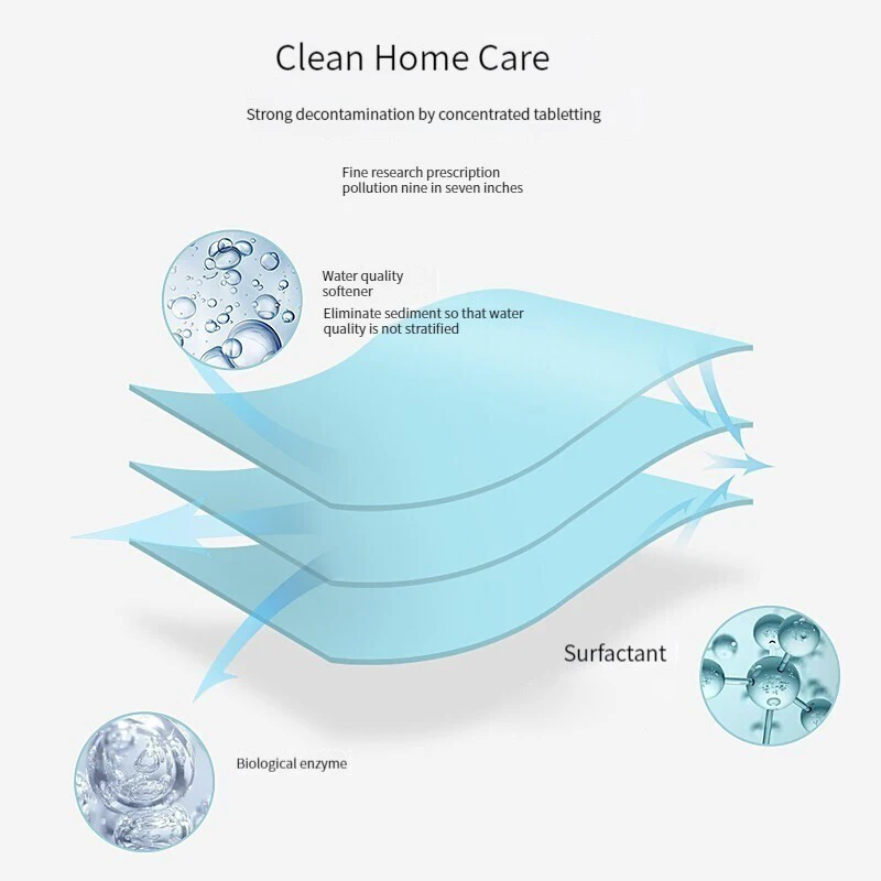 Multi - effect floor cleaning paper dissolves in water Cleaning Good Helper