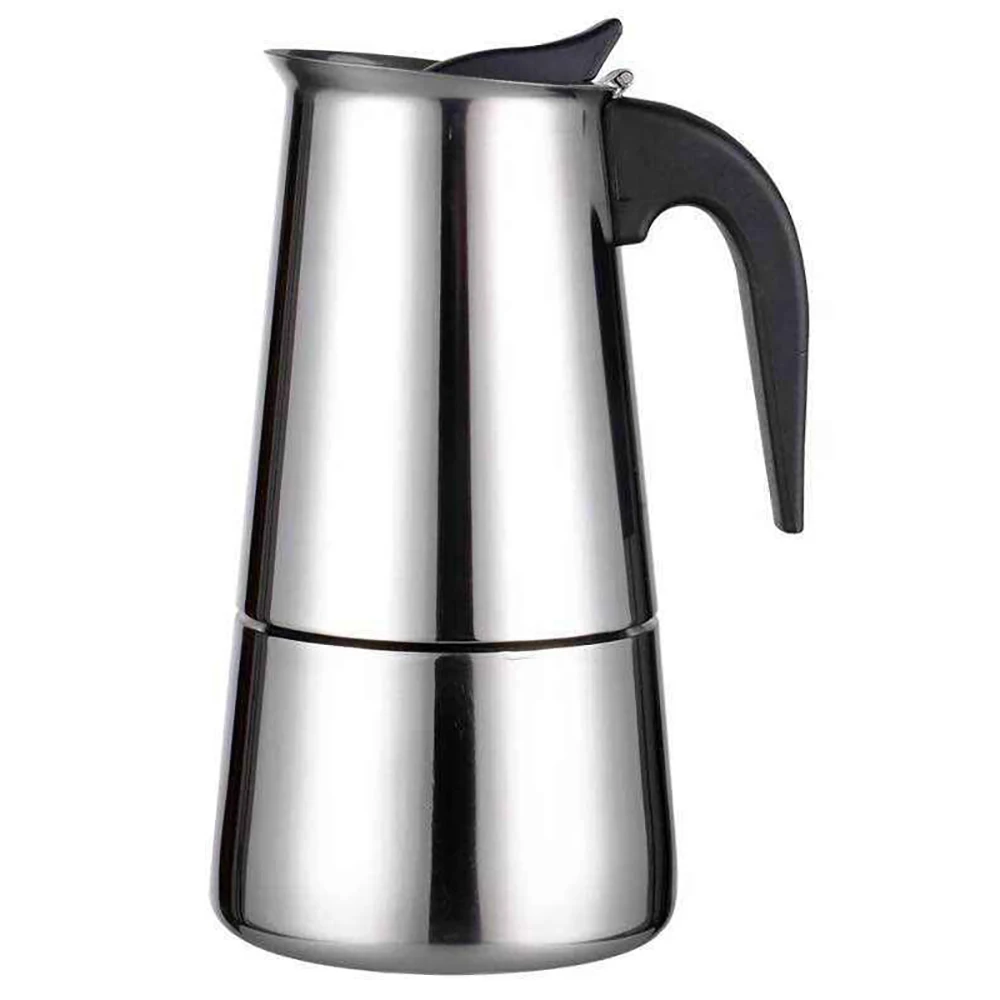 Top Selling Italian Espresso Machine In 2022 100/200/450ml Stainless Steel Mocha Pot