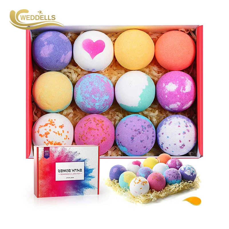 Wholesale Fizzy Bubble Bath Bombs 12