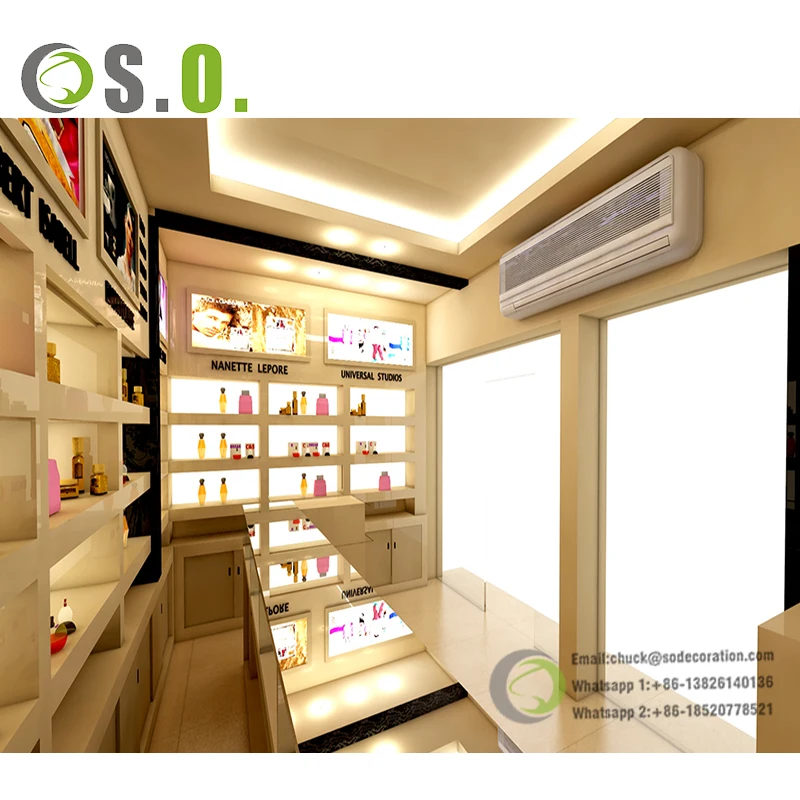 Perfume Shop Interior Design Decoration for Perfume Shop