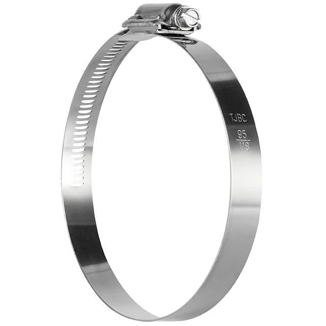 Perforated Stainless Steel American Type Big Hose Clamp