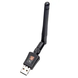 Mini 600Mbps 150M USB Wifi Adapter 5.8GHz+2.4GHz USB2.0 WI-FI Receiver Wireless Network Card Lan Wi-Fi High Speed Antenna