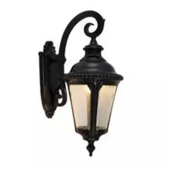 China External Luminaire Black Vintage Lantern Led Wall Light Outdoor Lights Led Wall