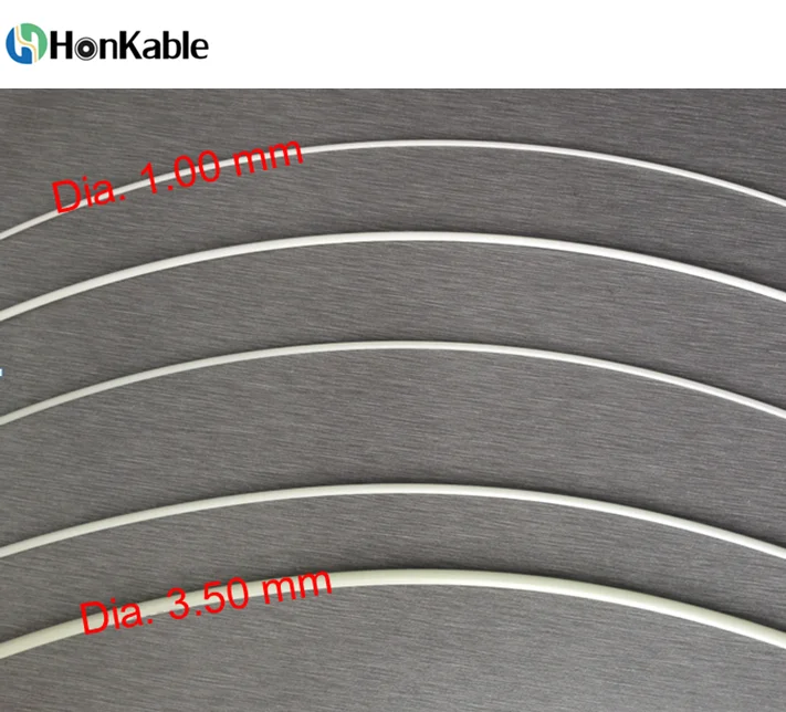 Diameter 1.8 mm Plastic Rod FRP Rod Strength Member for Optical Cables