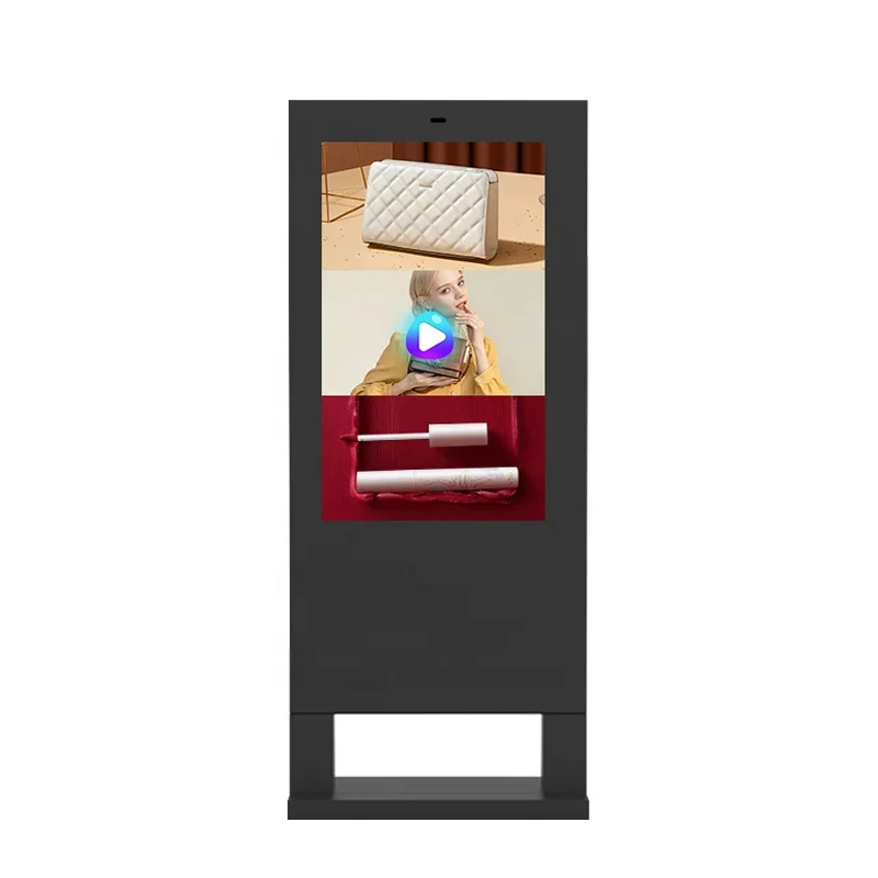 43 inch outdoor waterproof IP65 high brgithness all weather sunlight readable lcd advertising kiosk for outside