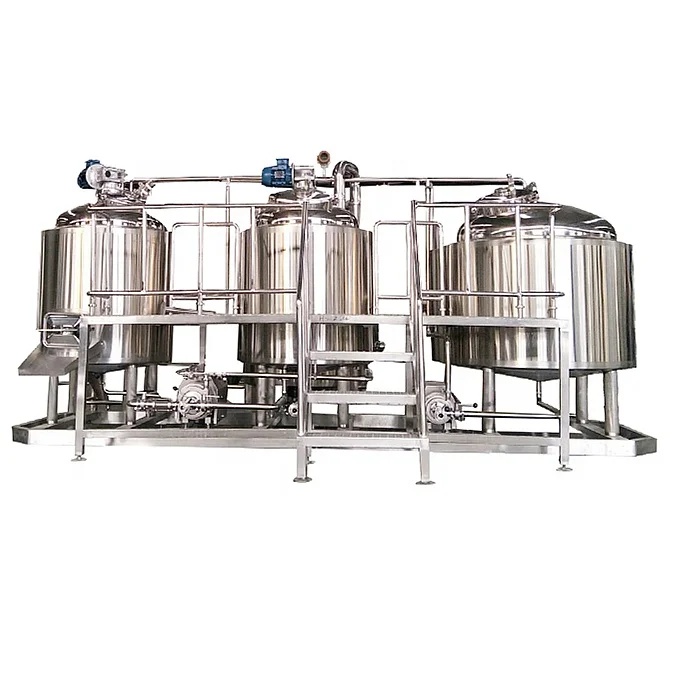 Turnkey China 1000L 2000L craft beer brewing equipment microbrewery equipment