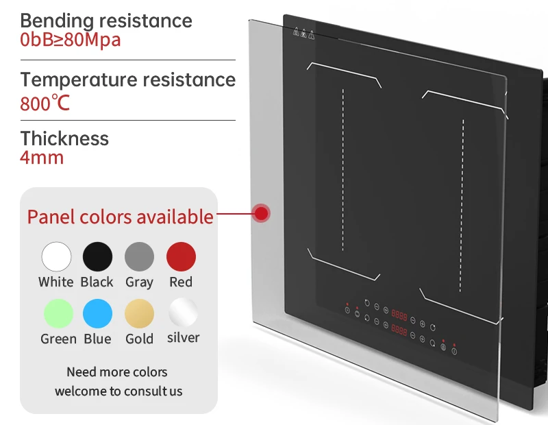 8500W high-powe Kitchen appliances 5 burner induction stover induction sealing machine induction infrared cooker