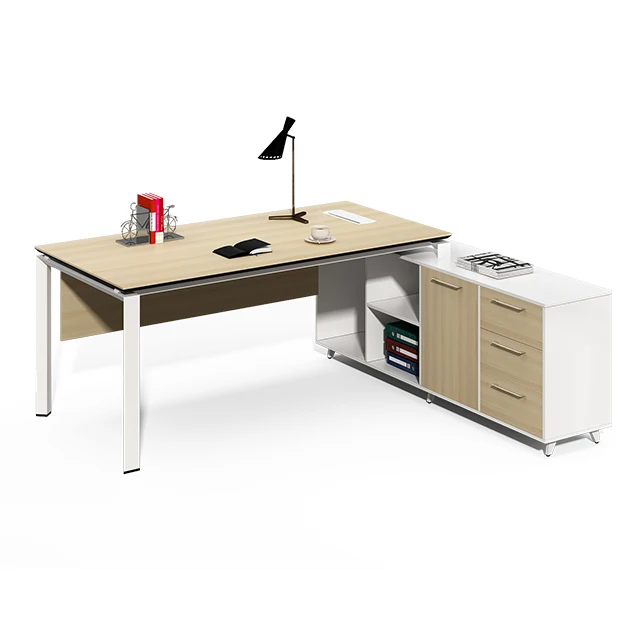 Modern Antique Wooden Office Executive Manager desk luxury office desk design