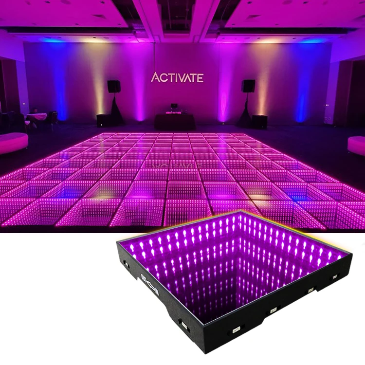 Party Event Disco Light Up Interactive Led Dance Floor Tile Rental