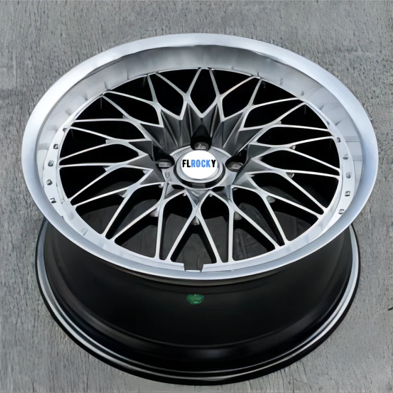 Flrocky CHEN JDM Race Wholesale15/16/17/18/19 Inch Alloy Wheel Rims For BBS LM With Rivets 5 Lug Super RS VS