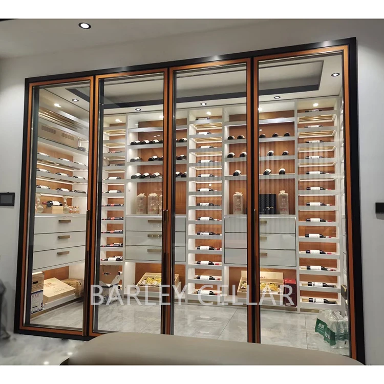 BARLEY cellar custom energy-saving super low noise wine cabinets for the home