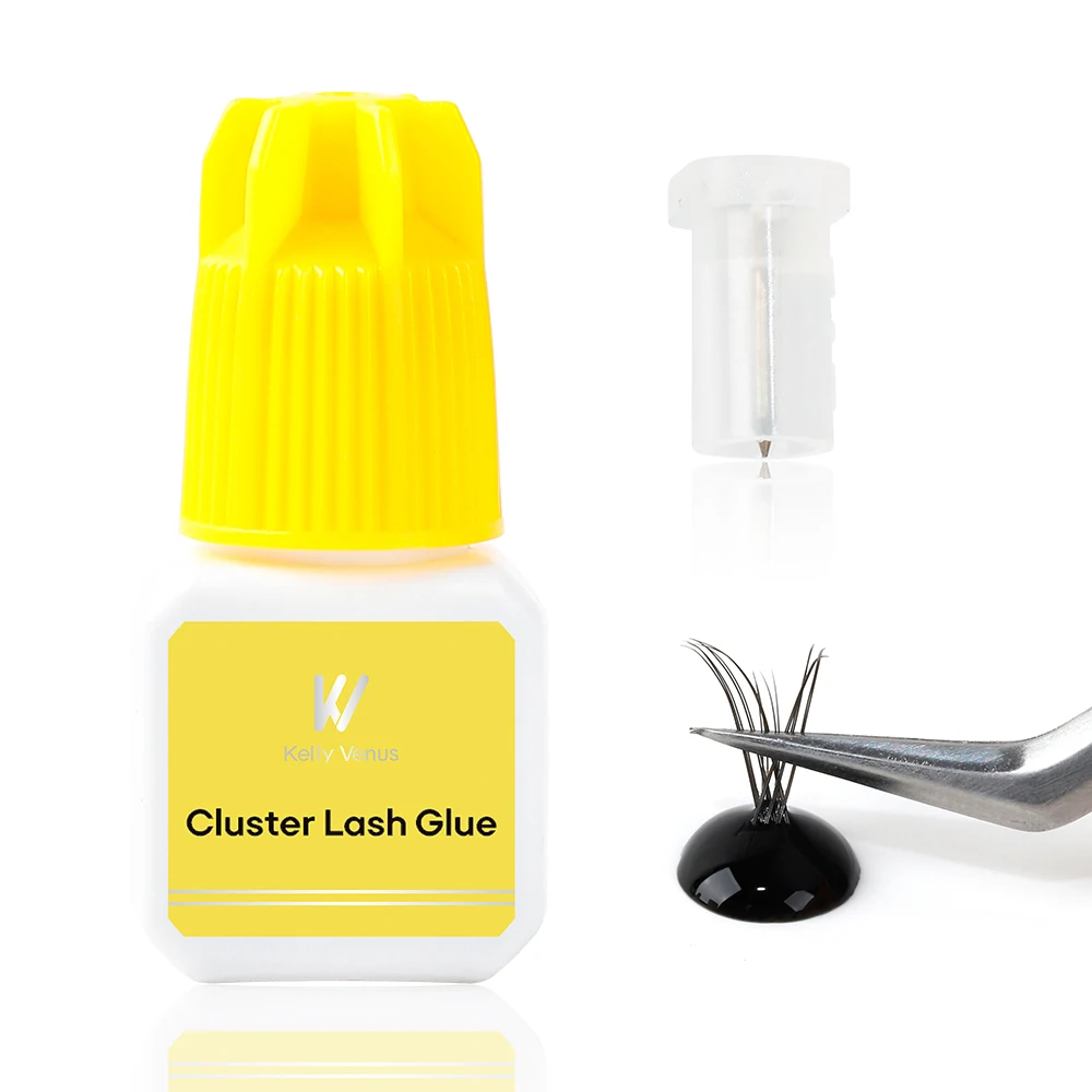 KV 2 weeks waterproof bond and seal diy eyelash glue cluster lash glue adhesive