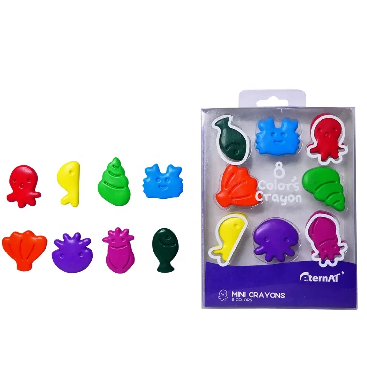 Заводской изготовленный на заказ нетоксичный 3D Забавный восковой карандаш мультяшный Карандаш Пластиковые карандаши безопасные пластиковые карандаши
