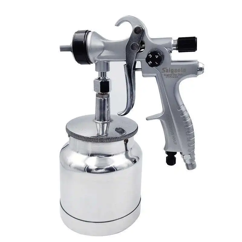 High Pressure Automotive Air Stainless Steel Pneumatic Tool Compressor Paint Spray Gun For Car