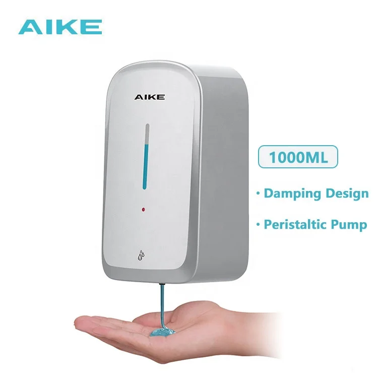 AK1220 1000ml OEM hand free auto inductive Plastic Automatic despenser liquid soap dispenser