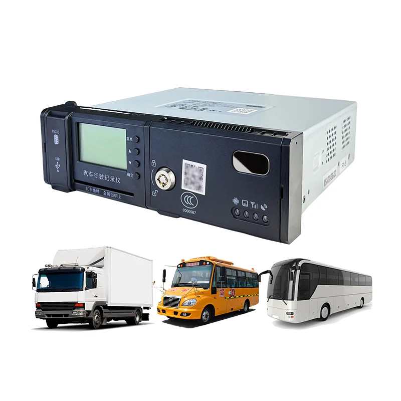 4 channel mobile dvr GPS 4G ADAS DSM BSD car mirror camera