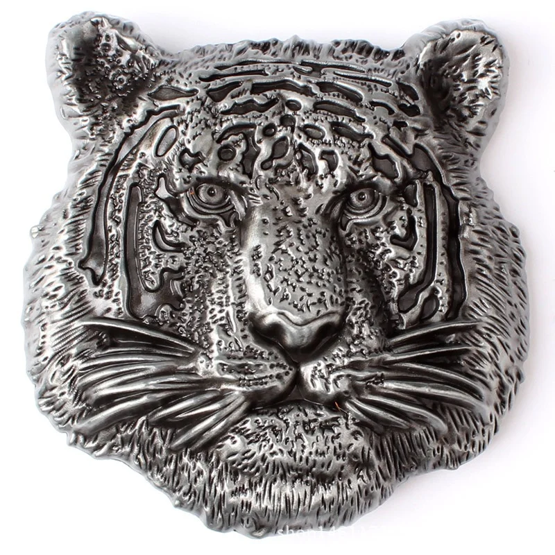 3d-пряжка для ремня с головой животного тигра, металлическая ковбойская Пряжка, производитель