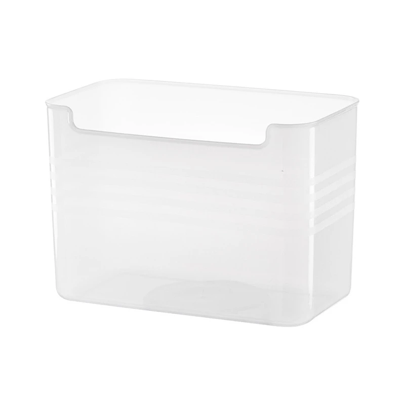 Refrigerated container storage  Mini Freezer Organizer Bins Fridge Door Organizer Clear Plastic Food Storage