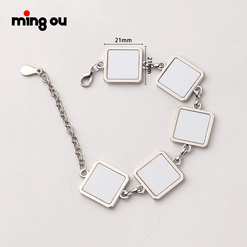 Sublimation Bracelet Blank Jewelry Charms Bracelets For Sublimation Bracelet