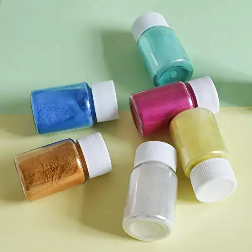 Epoxy Resin 50 colors mica powder pigment for Slime Coloring, Soap Candle Making Dye  DIY Craft