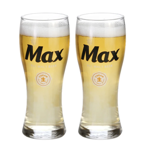 Custom Bar Beer Glass Lead-Free Glass/500ml 300ml Bar Wine Beverage Beer Mug