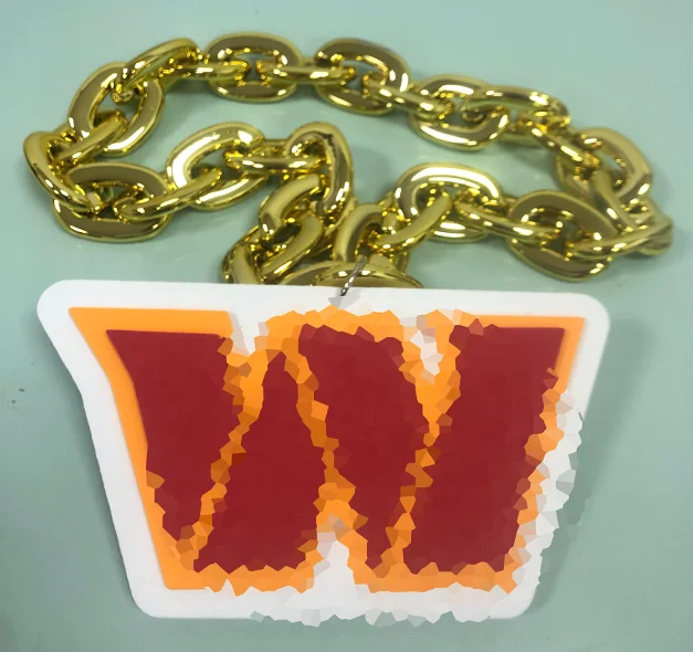 Wholesale Fanfave Fanchains Teams Loge Oversized 3D EVA Foam Football Baseball 32 teams fan chain craft