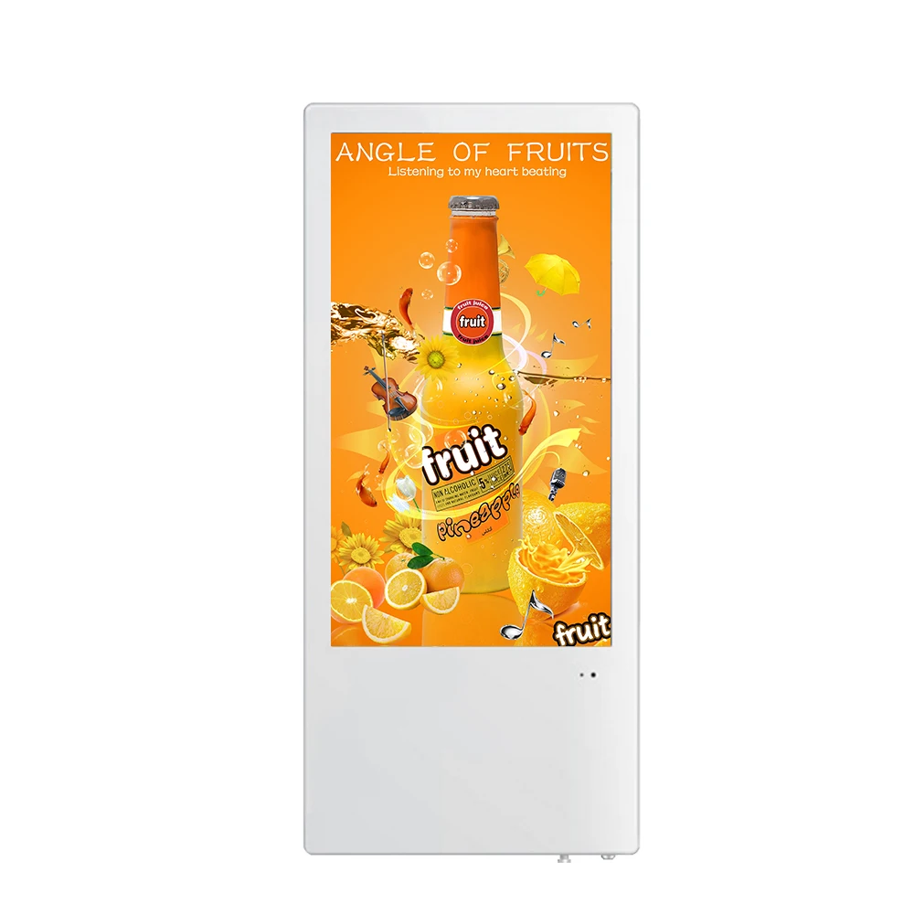 wall mounted elevator lcd advertising display screen digital signage
