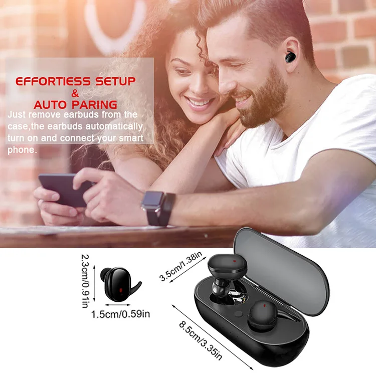 Y30 Touch 5 0 беспроводные наушники 3D стерео для бега Спортивная игровая гарнитура TWS S4 мини