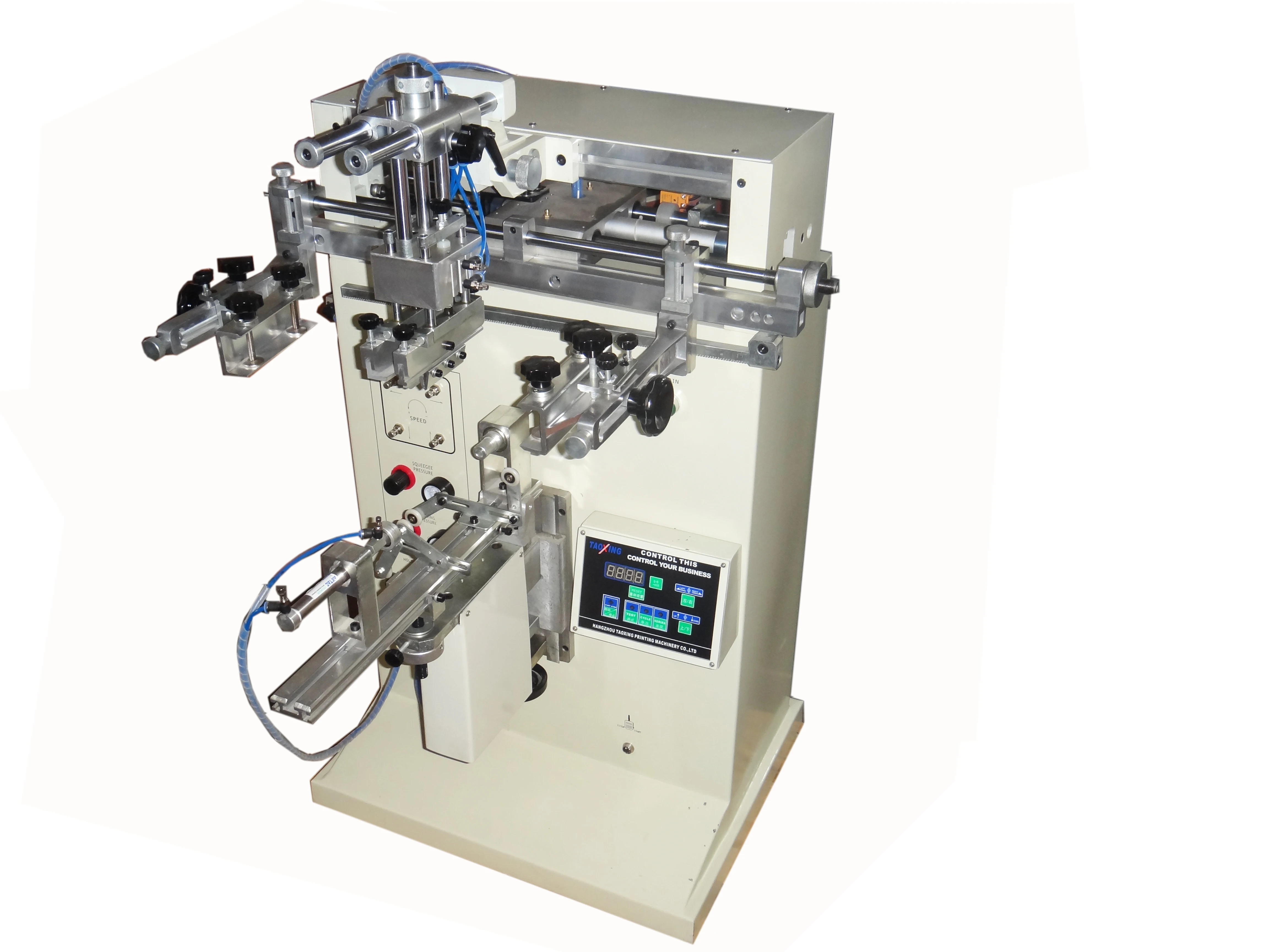 Curve Surface PP Cup Print Bottle Screen Printing Machine On Plastic Cups Glass Bottles