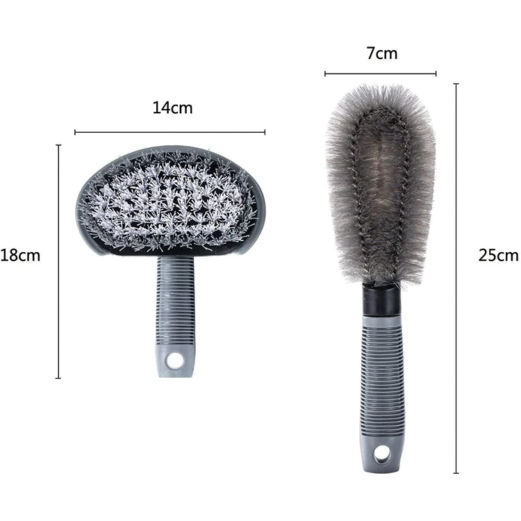 Multi Functional New Arrival Soft Bristle Durable Tire Detailing Car Detailing Brush