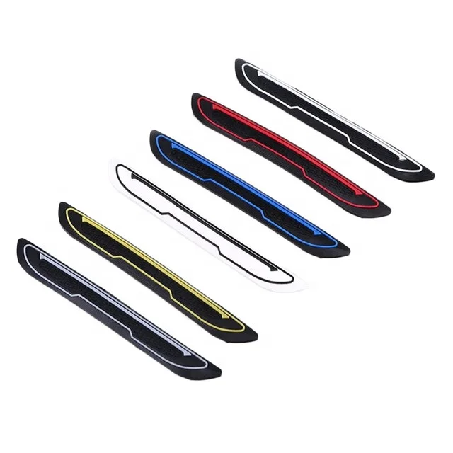 Silicone Strip Guard Protective Stickers Anti-collision Crash Bar Strip Car Side Door Bumper