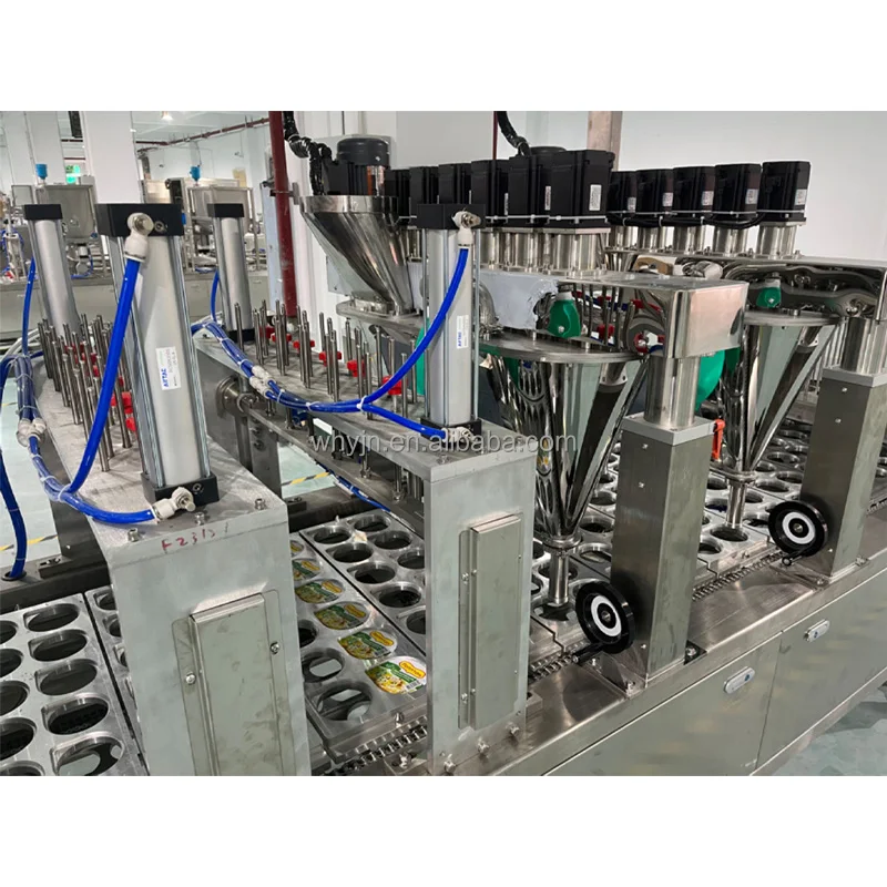 Yijianuo Ready To Eat Mashed Potato Powder Multi-Function Automatic Cup Filling Sealing Machine