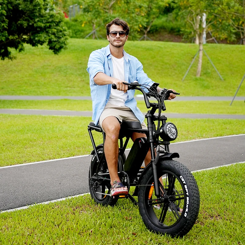 EU NL DE PL Warehouse Electric Bike OUXI V8 Free Shipping Electric Bicycle Fatbike EU Stock Ready To Ship 1000W 48V 15Ah Ebike