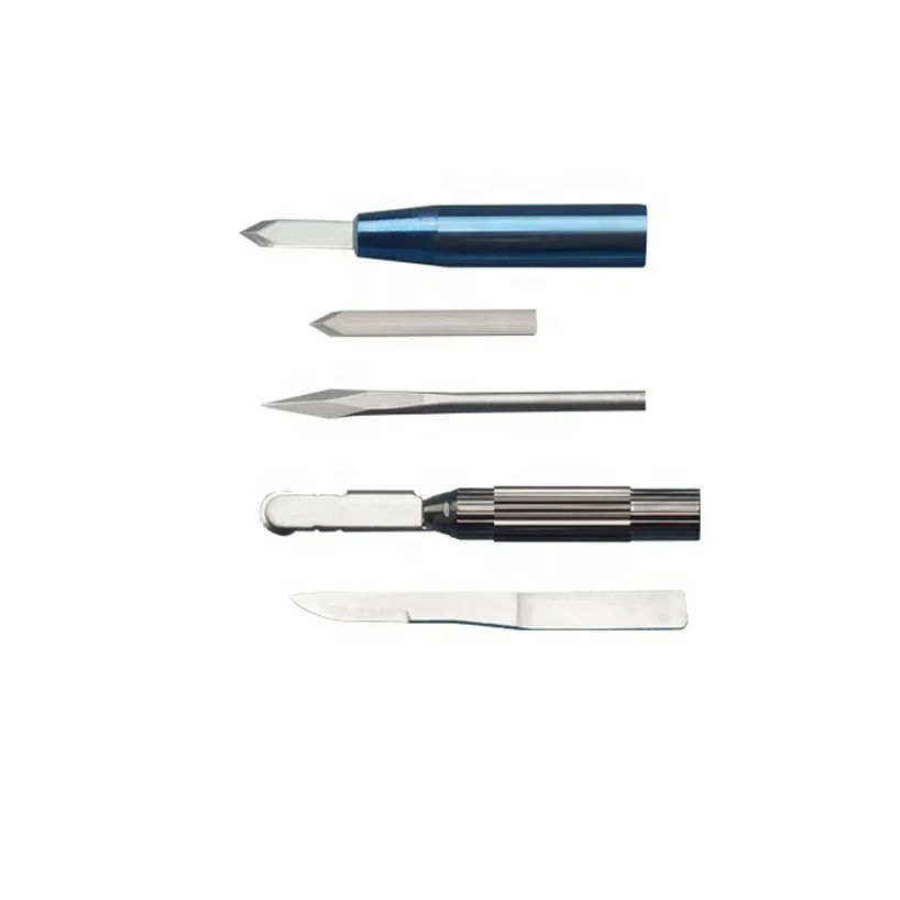 scalpel slitting knife standard microtome blade holders ophthalmic needle On Sale