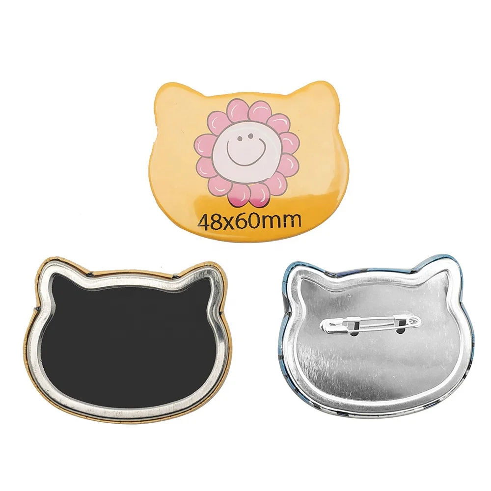 Горячая Распродажа, Высококачественная сменная машина для изготовления значков в форме кошки