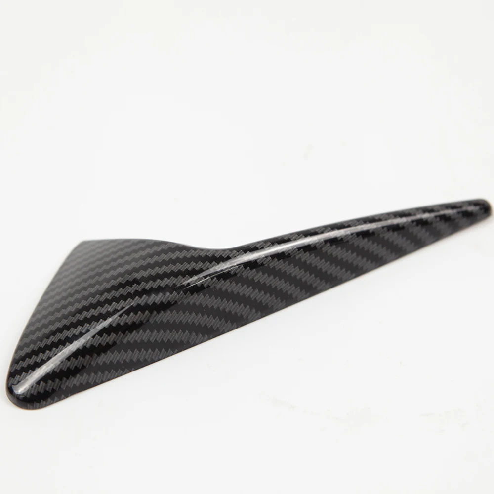 Tesla Model 3 plastic and carbon fiber side camera