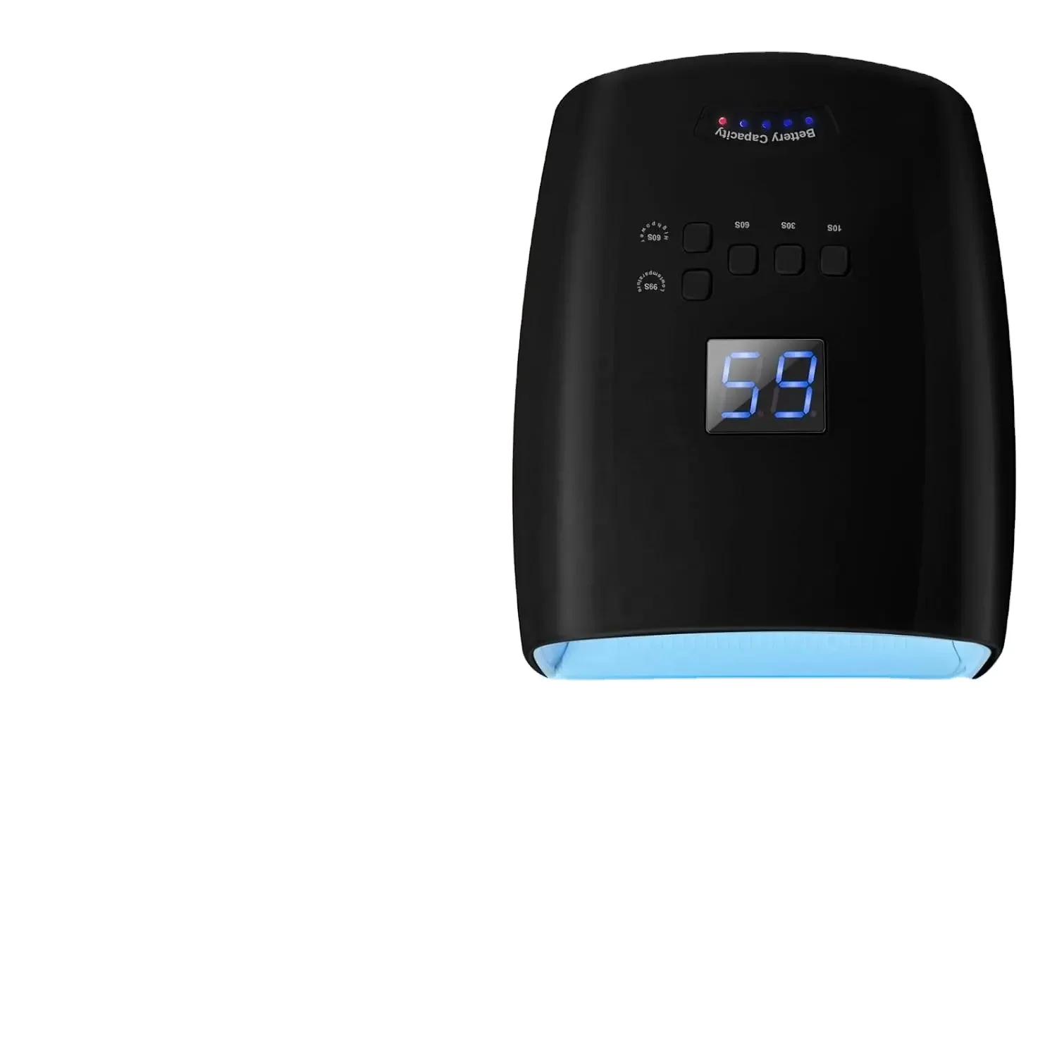 48 Вт Беспроводная перезаряжаемая светодиодная УФ-лампа для салона