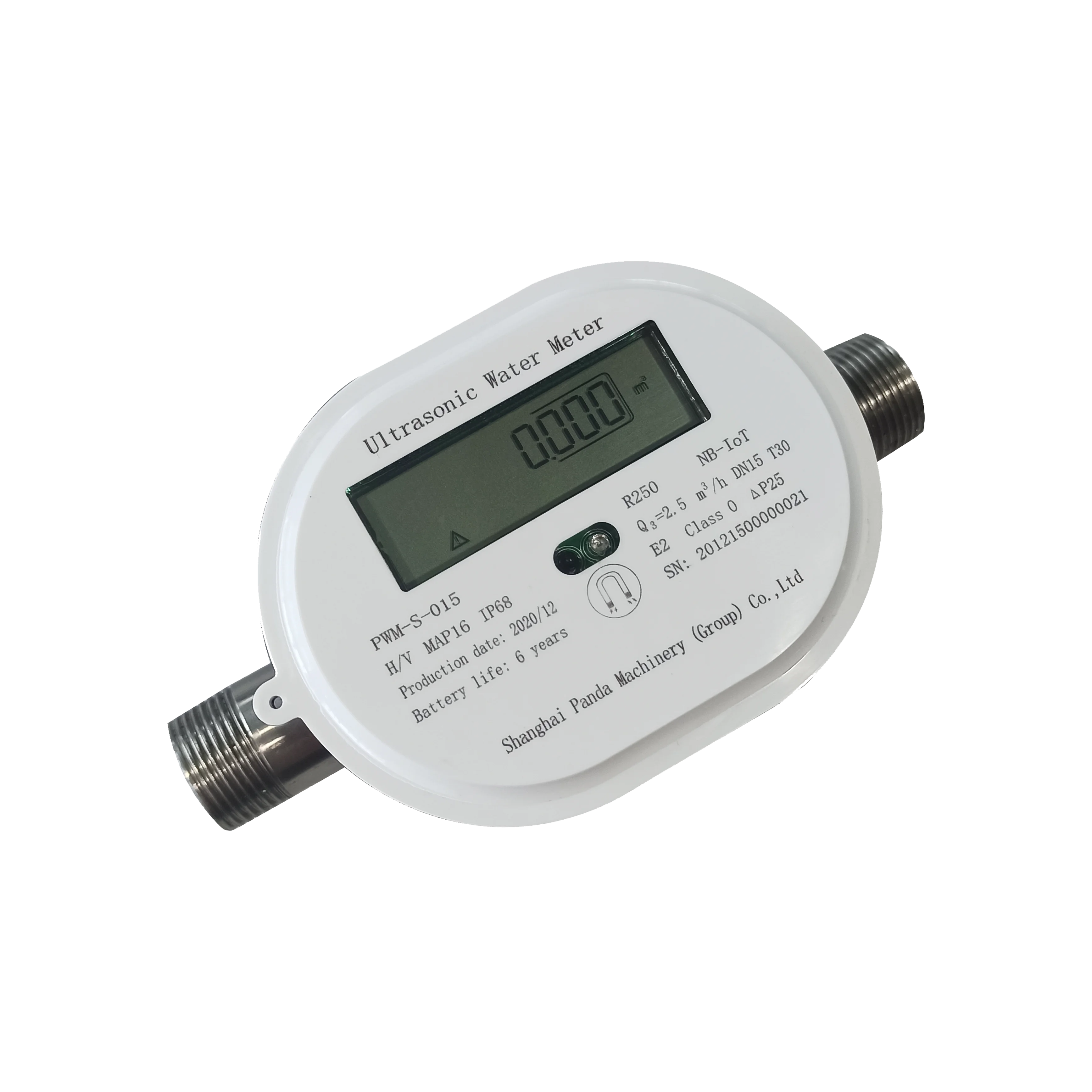 DN15 Lorawan EU868 беспроводной умный Ультразвуковой счетчик воды для жилых помещений