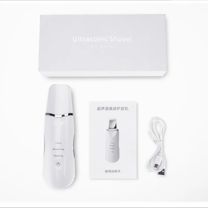 Electric skinning machine for household skin cleaning pore removal facial cleansing and beauty instrument introduction device