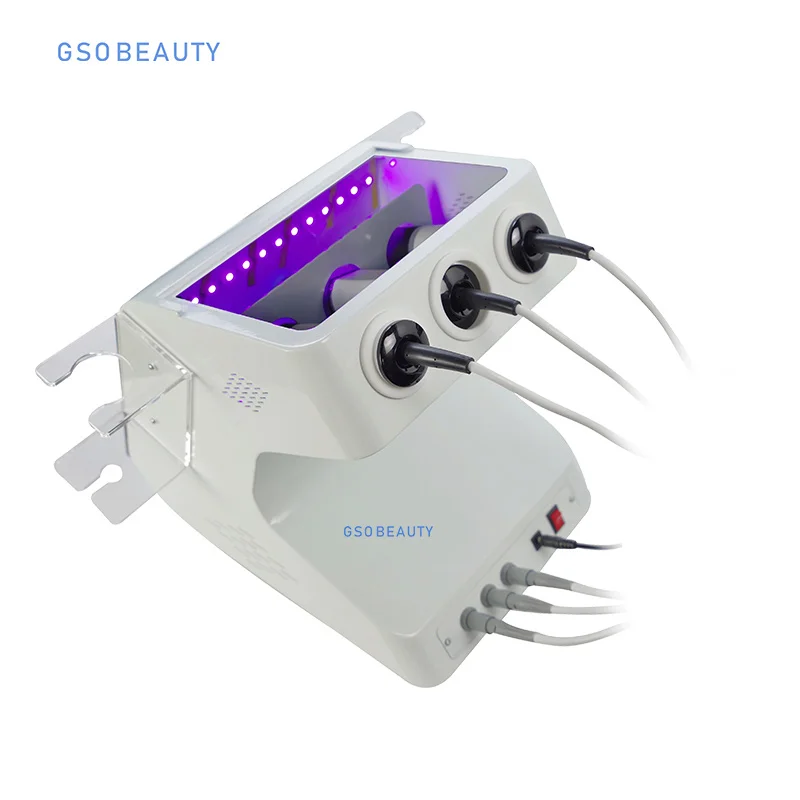 3 in 1 RF Ultrasonic Co2 Small Bubble Machine Capsule Gel Kit Oxygen Therapy Facial CO2 Bubble Spa Multi-functional Machine