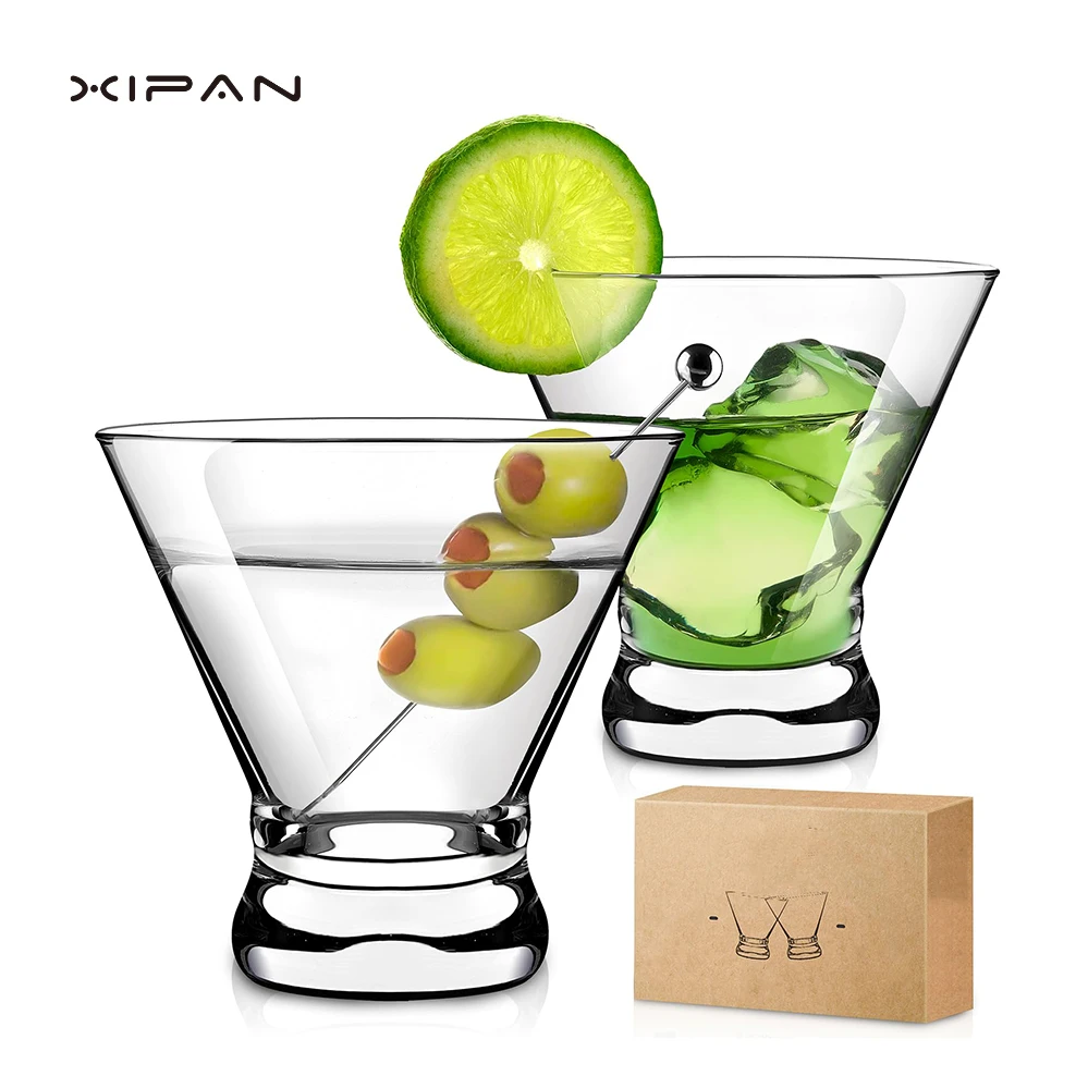 Коктейльное стекло двойное мартини стеклянный охладитель бар бокалы для смешивания напитков