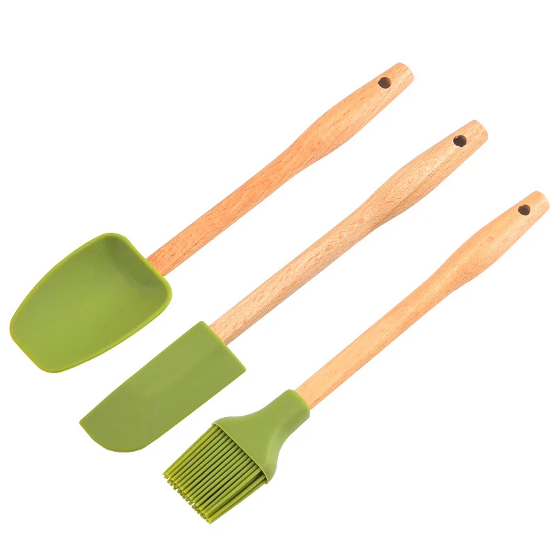  3 шт. кухонная утварь термостойкая силиконовая мини-шпатель для выпечки