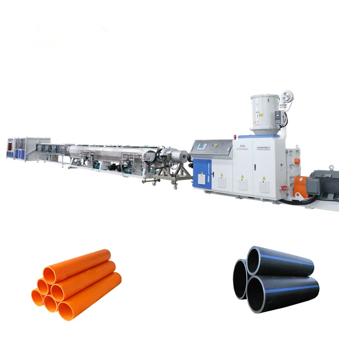 Jwell Extruder Machine PVC HDPE PPR Pipe Extruder Manufacturing Machines list 3d Filament Extruder PVC Pipe machine at factory p