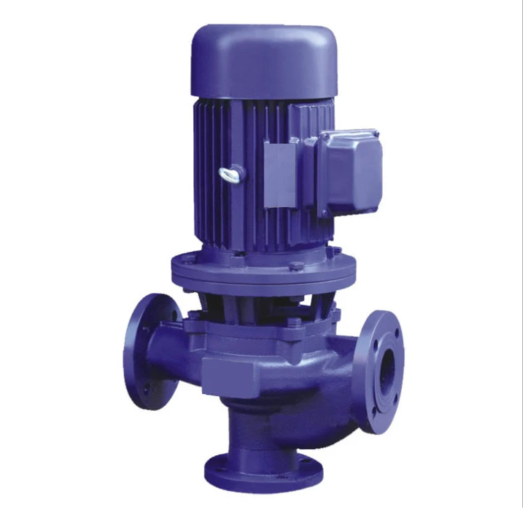 GW stainless steel vertical pipeline sewage pump for industrial hot water high temperature circulation pump