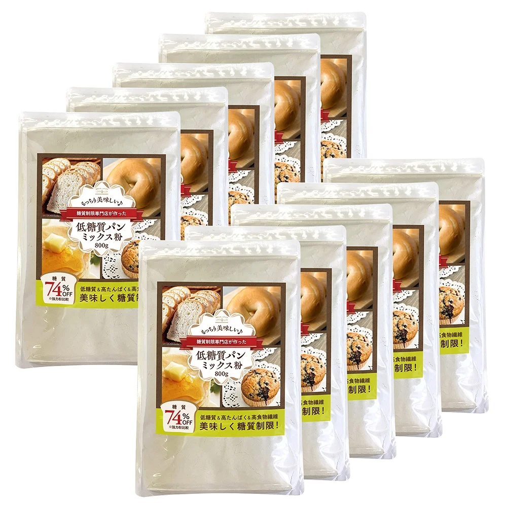 
 Смесь хлеба, порошок с низким содержанием карбогидрата, жевательный вкус, отличное отрезание сахара, низкий уровень сахара  