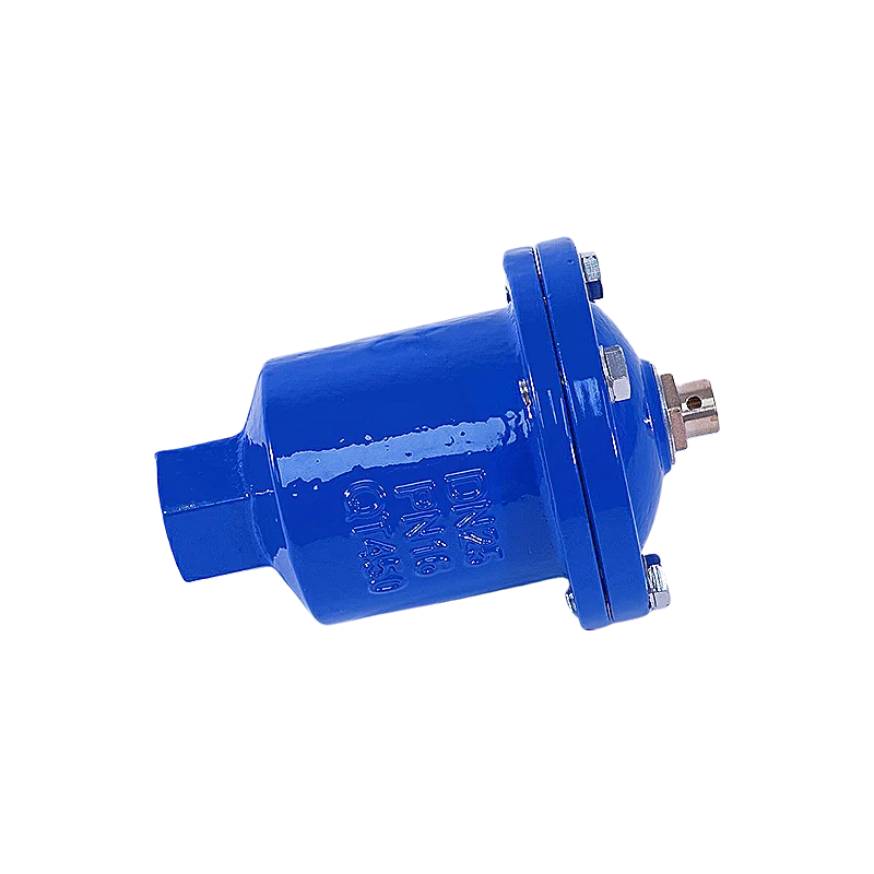 Industrial commercial threaded single hole air vent valve ductile iron end automatic air release valve exhaust valve