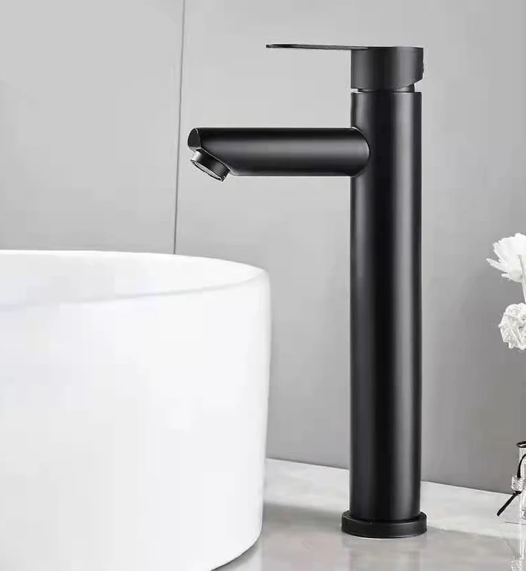 CLASIKAL NEW design black color bathroom wash hand water faucet basin mixer